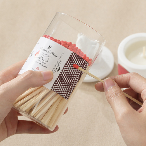 Romantic time aromatherapy candle special long match bottled color head art cigar lighter aromatherapy match tool