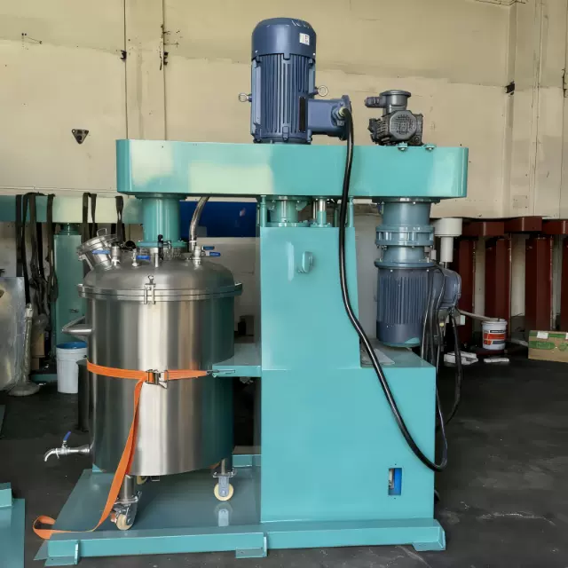 树脂油漆高速分散机同心双轴真空低速分散机胶粘剂搅拌机