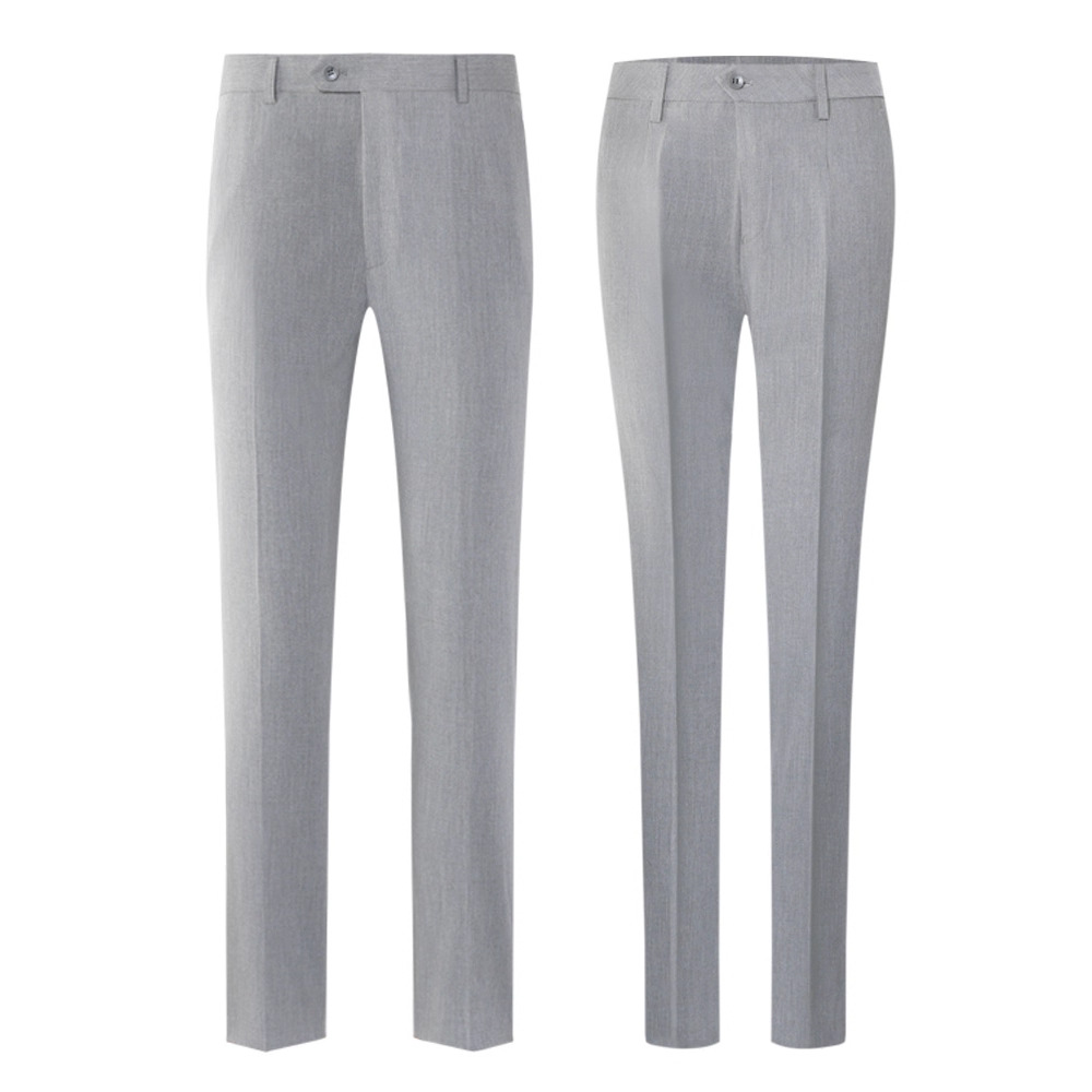 2022 New Men's and Women's Spring and Autumn Color Spinning Elastic Thin Casual Trousers Mid-Waist Straight Ear Suit Pants