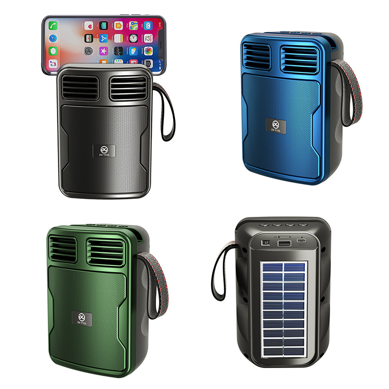 Dv-1133 Solar Bluetooth Speaker Africa New Solar Bluetooth Subwoofer Gift Audio Wholesale