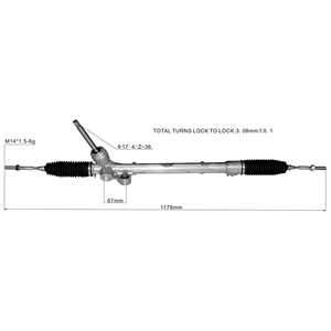 TK48-32-110A TK48-32-110B TK48-32-110C Mazda CX9 16-22 steering gear