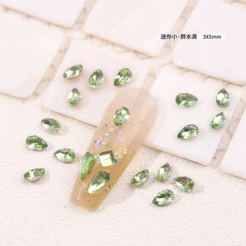 [팻워터드롭·미니] 3x5mm 싱글