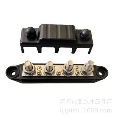 Other power supply, ignition system bus line row M8M10 high - m10-black