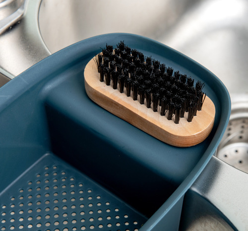 Saddle drain basket multifunctional pool plastic filter basket kitchen sink drain basket wholesale