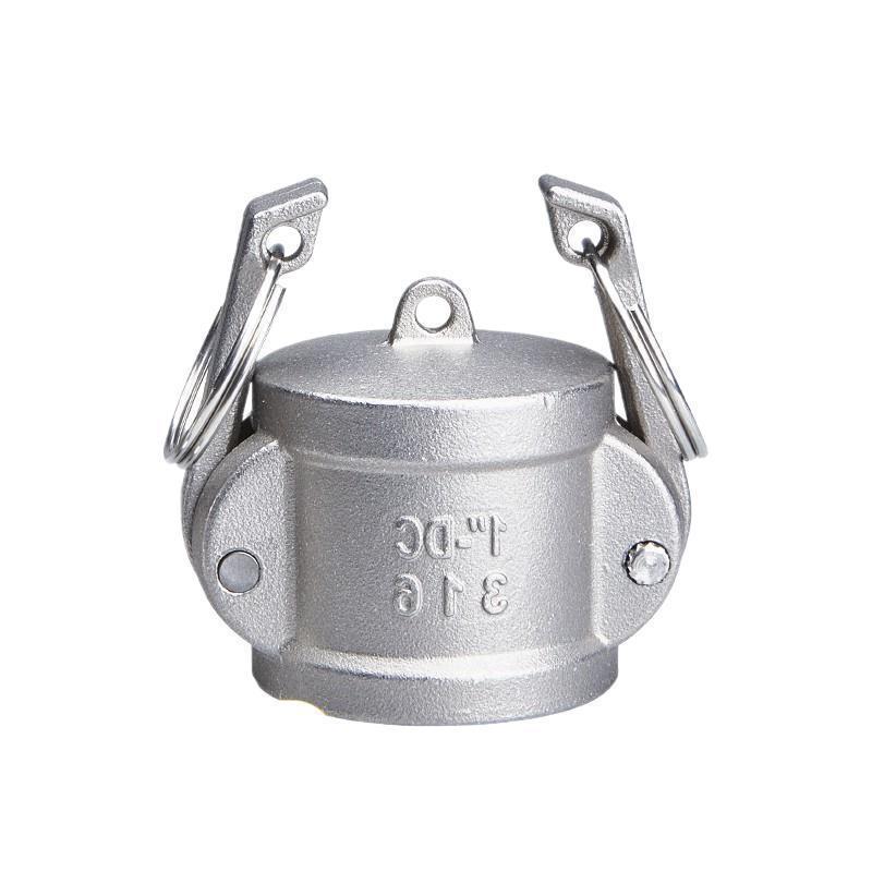 304不锈钢快速接头316堵头 密封堵盖 油罐车DC型阳端盖子快速接头