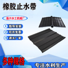 平板橡胶止水带 地下设施隧道涵洞拦水坝 300*6中埋橡胶止水带
