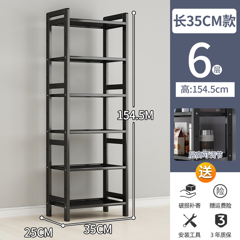 Estantería simple estante de apartamento pequeño Escritorio de piso de múltiples capas para el hogar de pared junto a un estante de almacenamiento de libros simple