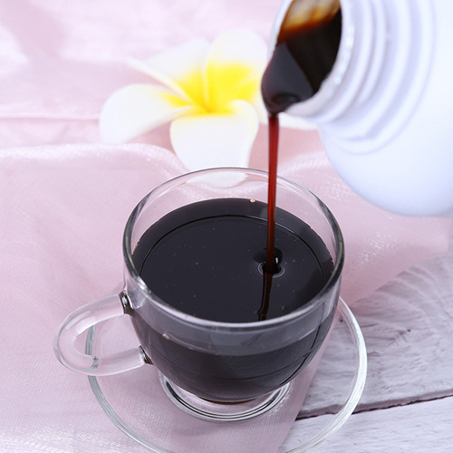 Commercial liquid brown sugar syrup, bulk brown sugar liquid, wholesale for iced sugar water tea, rice cakes, special liquid syrup