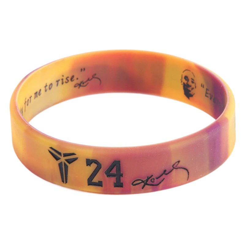 Баскетбольный браслет светящийся Аватар вдохновляющий Лава камуфляж силиконовый спортивный браслет Звездный Браслет спортивный браслет