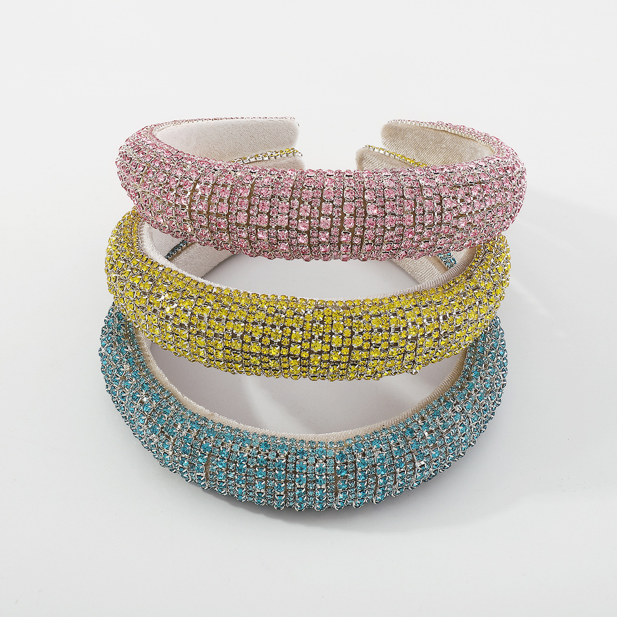 Fashion Geometric Synthetics Rhinestone Hair Band display picture 2