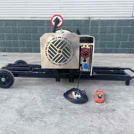 电动绳锯机钢筋混凝土钢板花岗岩切割支撑梁砼大功率遥控切割线锯