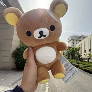 超软轻松熊毛绒公仔挂件可爱卡通玩偶日系裸熊儿童玩具礼物