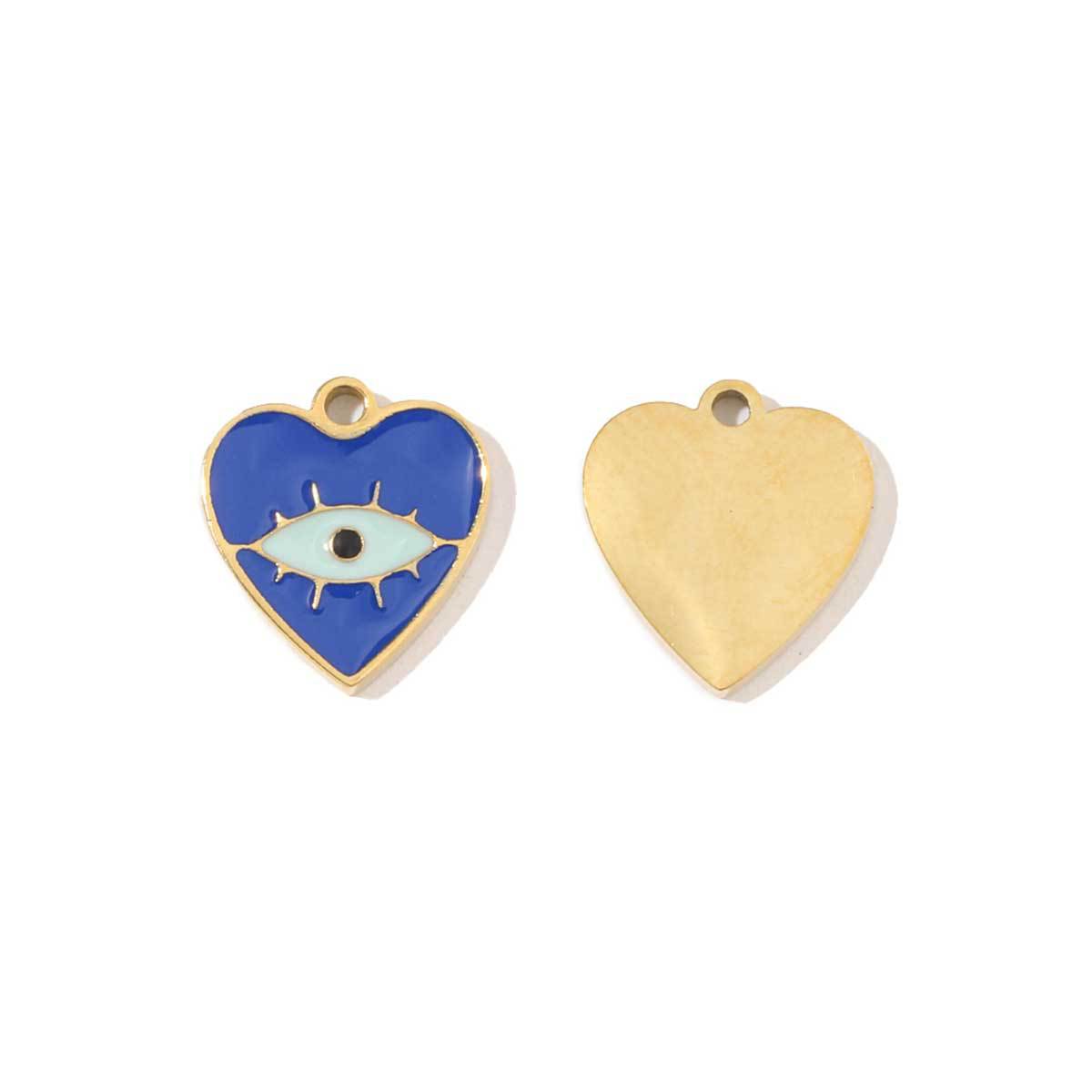 5g Weight Pendant Jewelry Making Type 13*16mm, 14*14mm, 18*18mm Jewelry Making Size DIY Jewelry Accessories Classification 3 PCS/Package Quantity Titanium Steel Material Geometric, Heart Shape Pattern Plating Design Casual, Simple Style, Streetwear Style 3 PCS/Package 13*16mm 14*14mm 18*18mm Titanium Steel Geometric Heart Shape Pendant 30