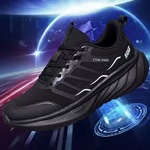 男女同款跑步鞋潮流新款厚底户外轻便减震运动潮鞋舒适耐磨训练鞋