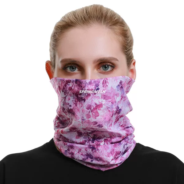 Men's and Women's Headscarf Hat, Neck Scarf, Dual-Purpose Sun Protection Hood, Women's Spring and Autumn Tie-Dye Printed Head Wrap, Magic Headscarf