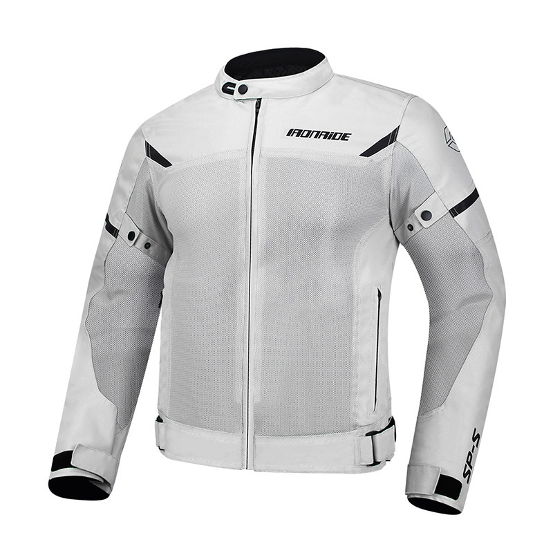 Ropa de ciclismo transpirable de verano, traje de carreras de manga larga de malla todoterreno de motocicleta, traje de tracción superior de motocicleta impermeable