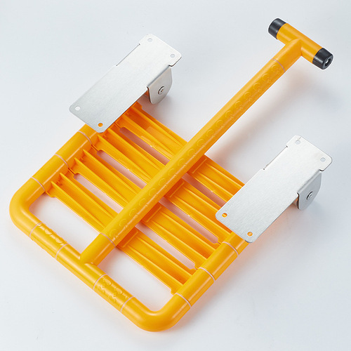 Nylon bathroom foldable bench wall shower room seat bathroom seat for the elderly and disabled