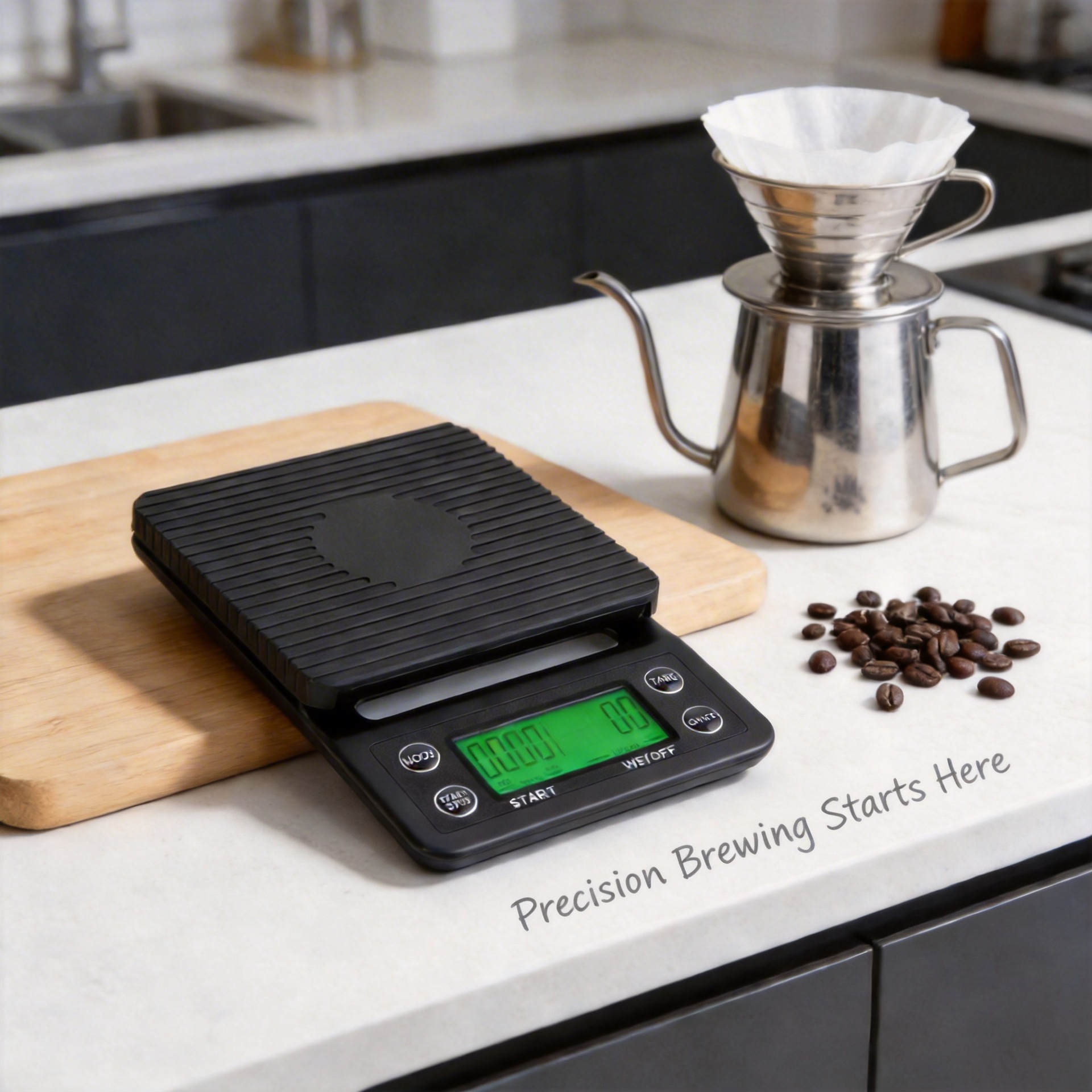 Coffee Scale, Small Household Scale, High-Precision Jewelry Electronic Scale, Kitchen Baking Scale, Precision Electronic Scale, Accurate Weighing