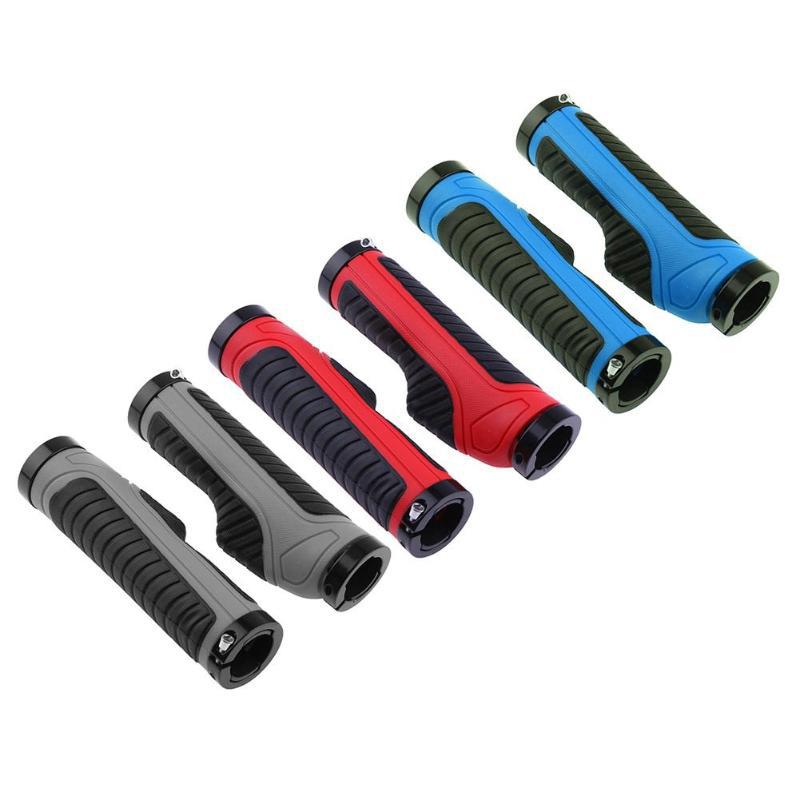 Manejar la bicicleta guantes muertos bicicleta de montaña cerradura antideslizante mango de goma cubierta agarre accesorios para bicicletas al por mayor
