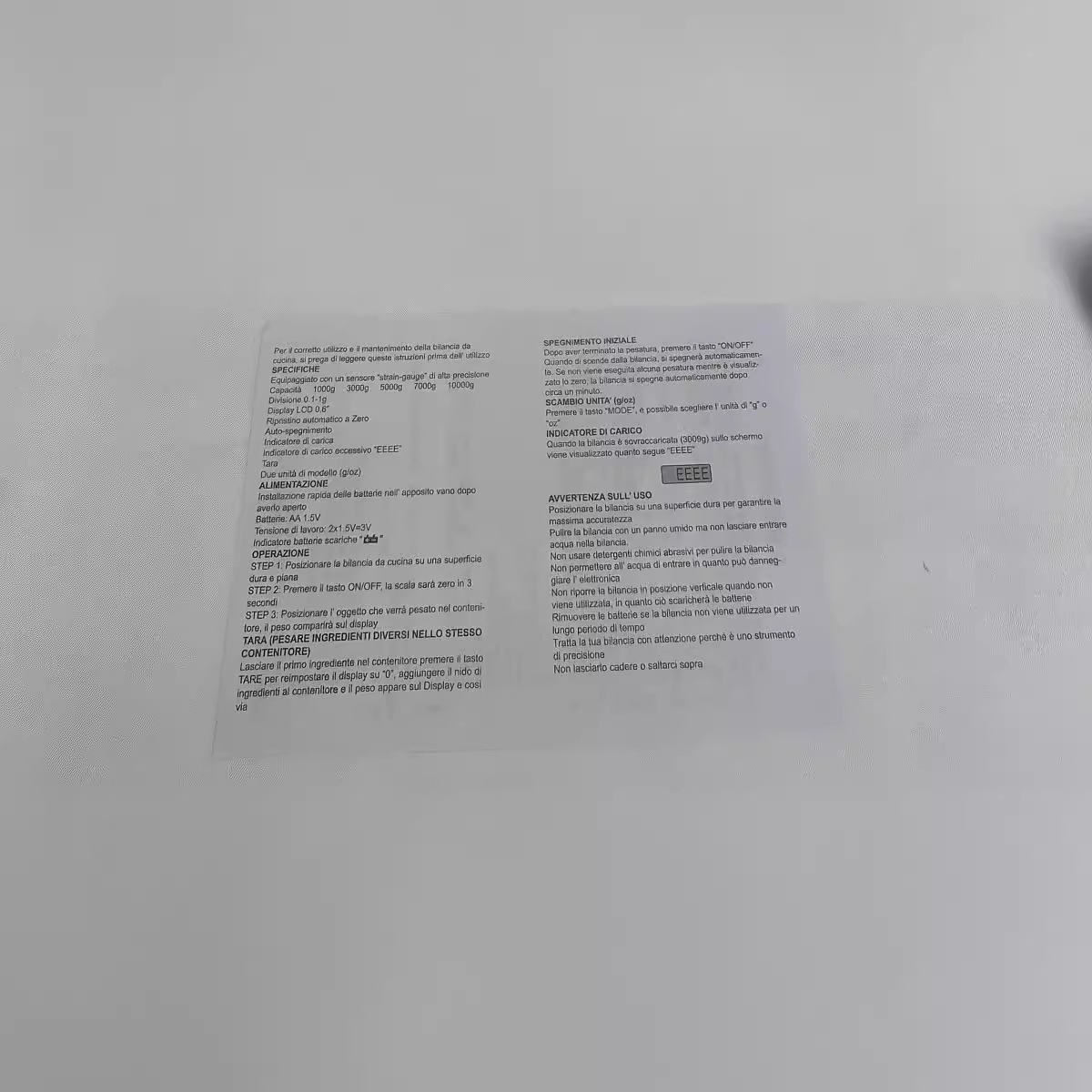 2024 nueva escala de cocina de acero inoxidable 5kg / 1 escala electrónica escala de horneado escala gramo