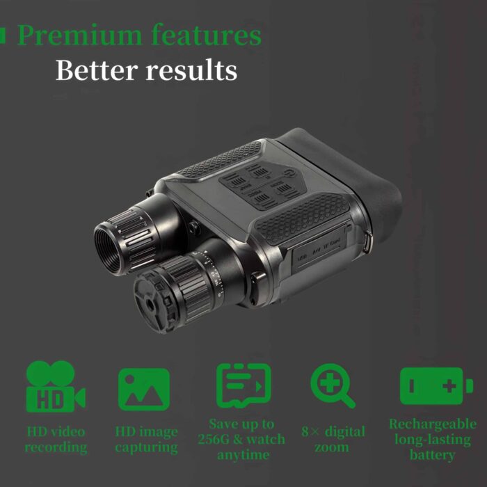 NV400b upgraded version NV400p infrared night vision device, wide-screen high-power high-definition binoculars, all-black telescope NV400b upgraded version NV400p infrared night vision device, wide-screen high-power high-definition binoculars, all-black telescope