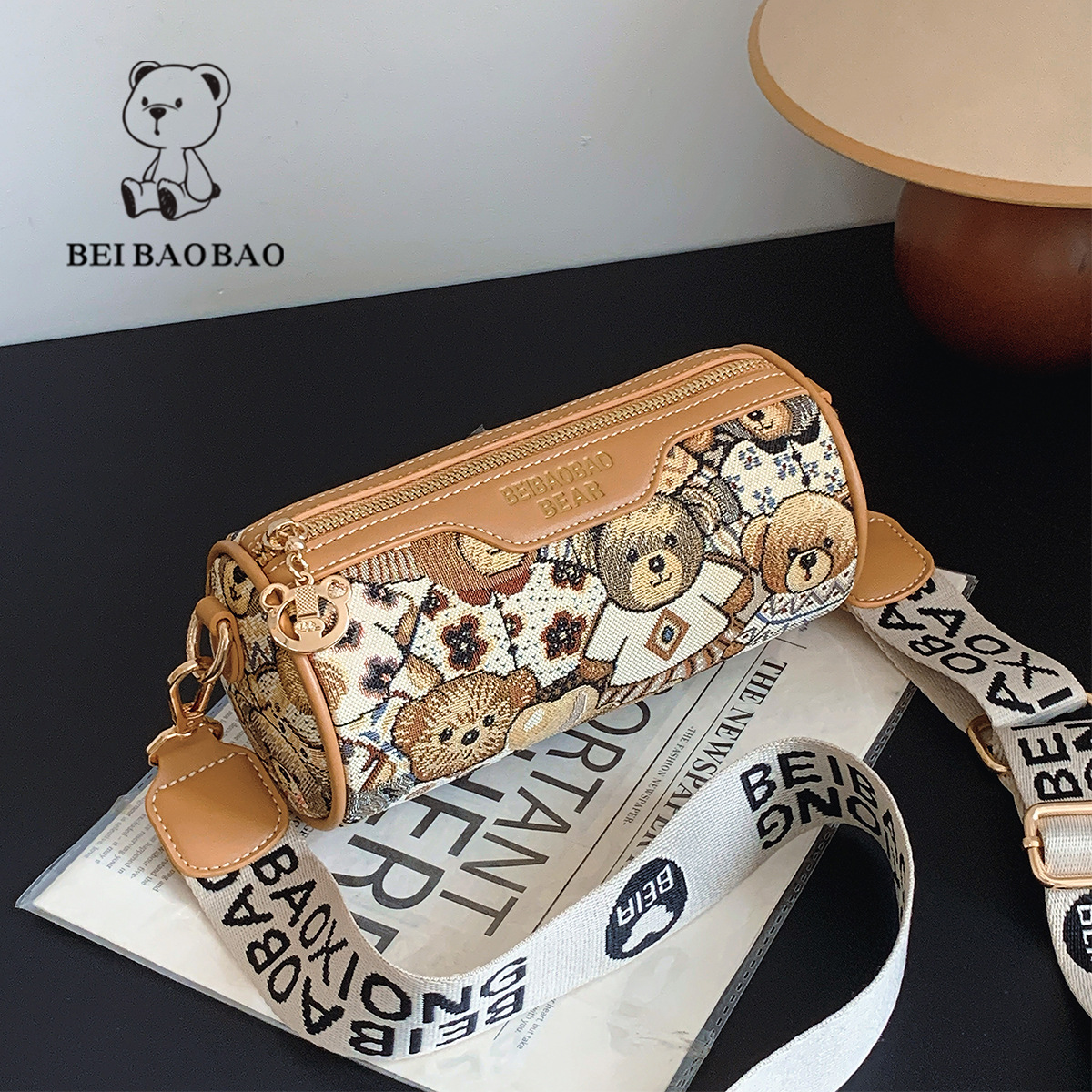 autumn new small bag women's fashionable all match small round bag trendy fashion shoulder messenger bag_voghion.com