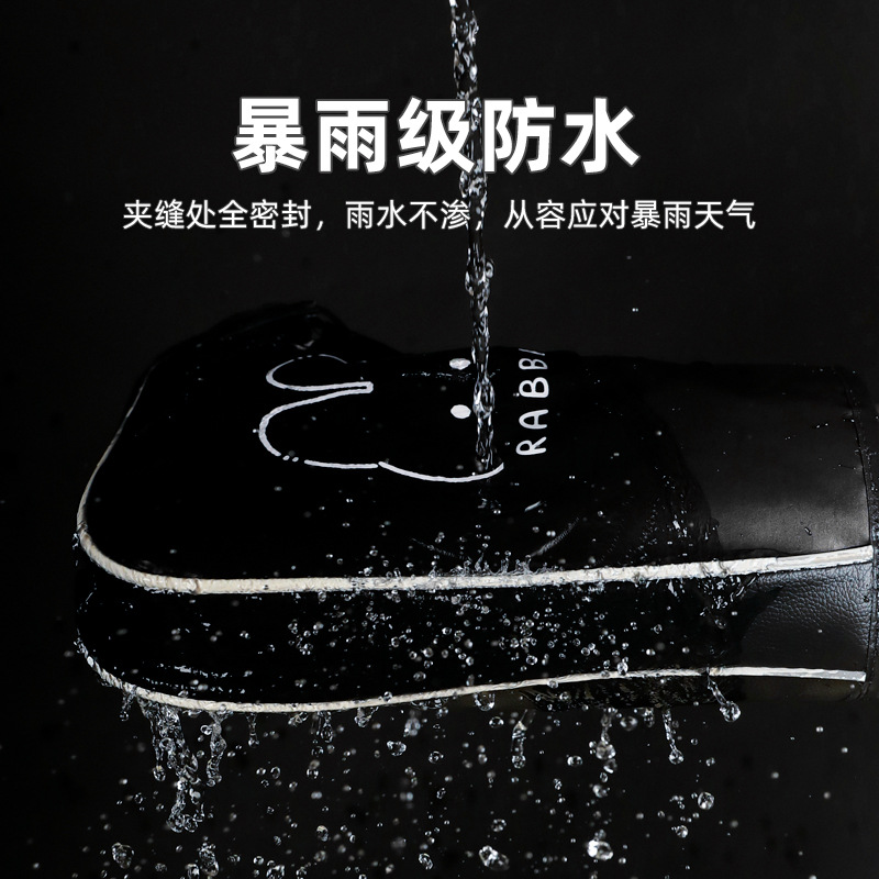 Electric Motorcycle Handlebar Grips Winter Gloves Windproof Hand Warmer