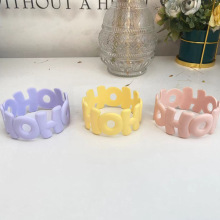 Ho硅胶杯套 玻璃杯 塑料杯专用杯套  简约吸管杯 特价处理