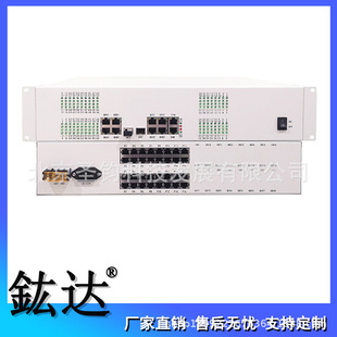 60-way telephone 4E1 4-way physical isolation 100 megabyte network optical transceiver multi-service integrated service optical PCM