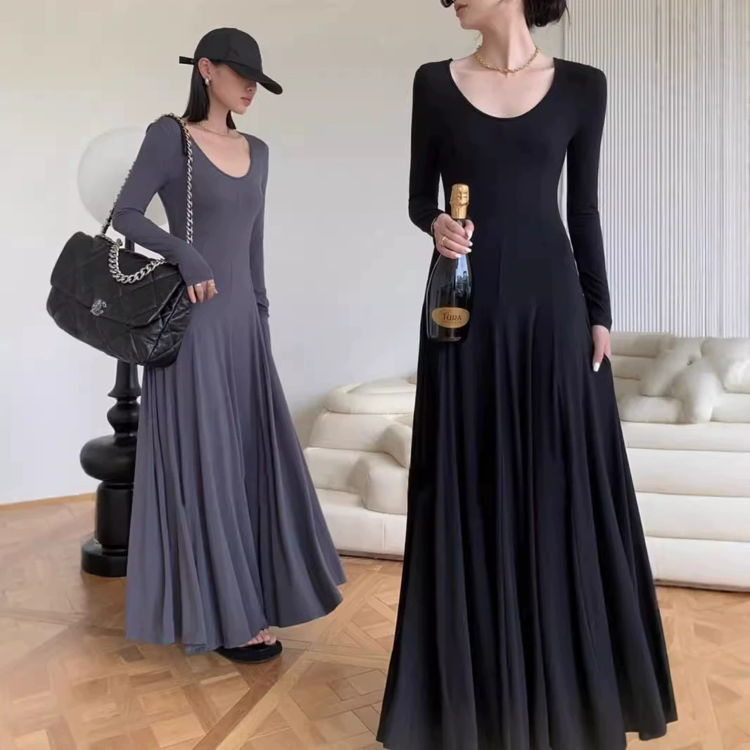 Трансграничные европейские и американские независимые станции Amazon весной и осенью новое модельское платье для мытья