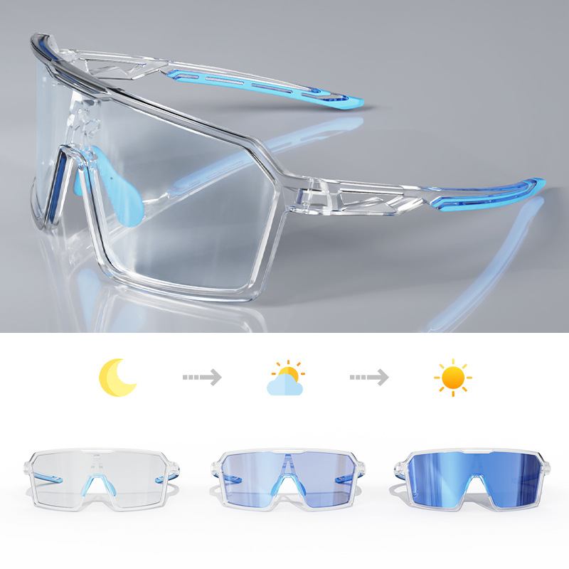 밝고 투명하며 색상이 변하는 완전 아이스 블루 도금