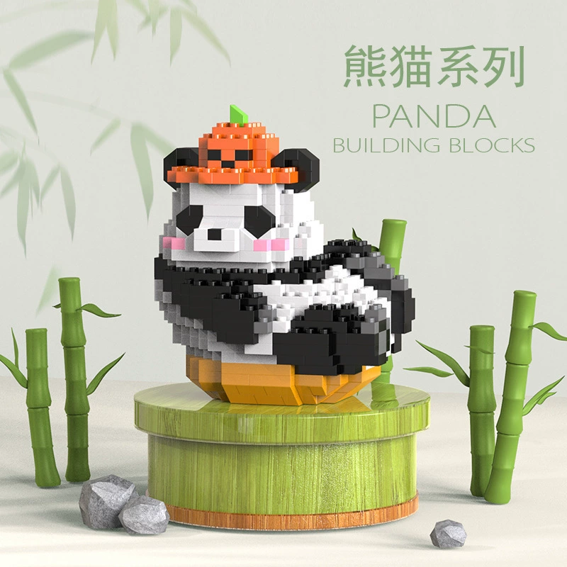 Building Blocks Lego panda constructor set, multi-variant 148–500 pcs, birthday toy