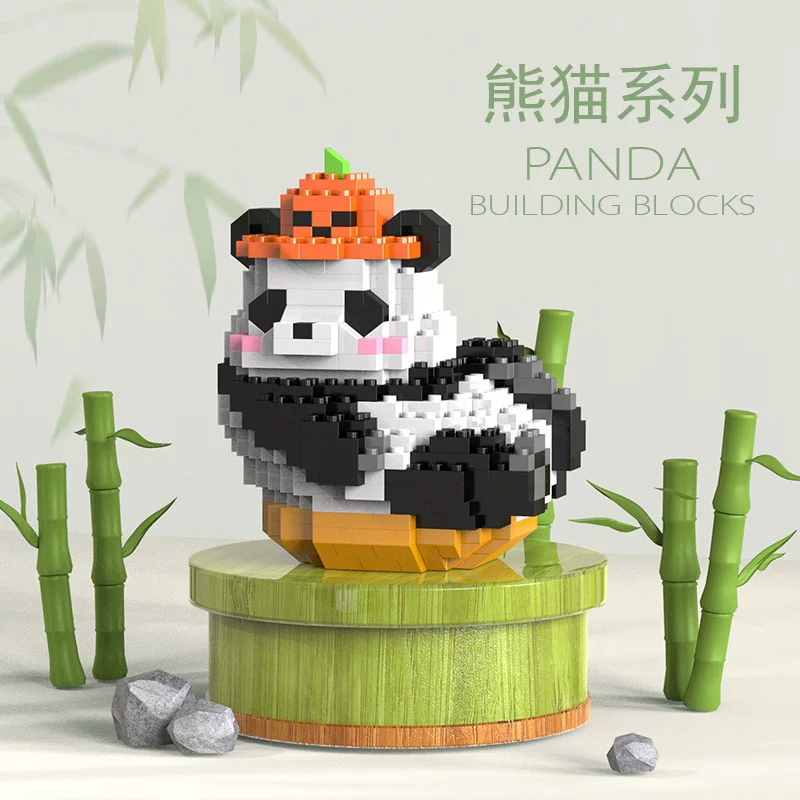 Building Blocks Lego panda constructor set, multi-variant 148–500 pcs, birthday toy