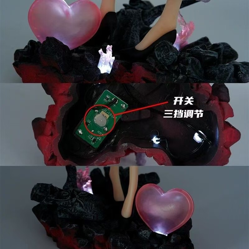 ワンピース 光る女帝フィギュア ハンコック 爆衣九蛇姫 美少女アニメ ワンピース 草帽団|undefined
