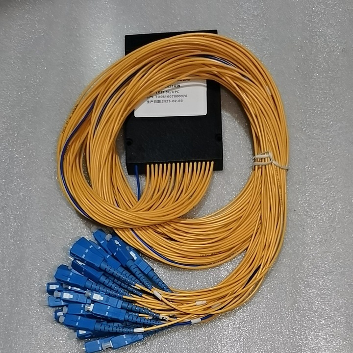 分光器一分二光纤分路器1比2尾纤式SC拉锥式FBT分光器1分2|undefined