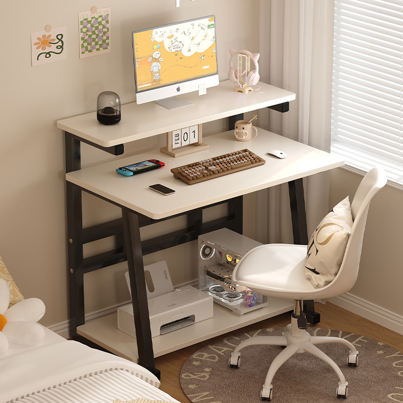 Computer desk desktop home small apartment bedroom bedside table simple modern office desk workbench laptop table
