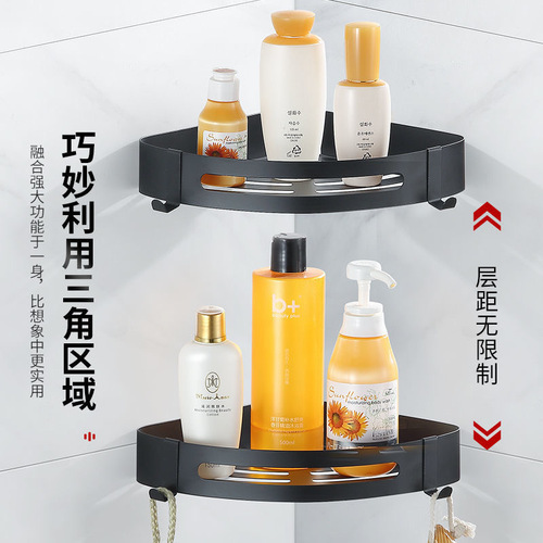Bathroom rack without punching stainless steel towel rack toilet bathroom towel rack hotel bathroom hardware pendant