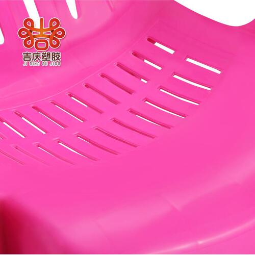 Low-leg plastic beach chair, thick backrest chair, lounge chair, leisure chair, plastic long back armchair, food stall chair