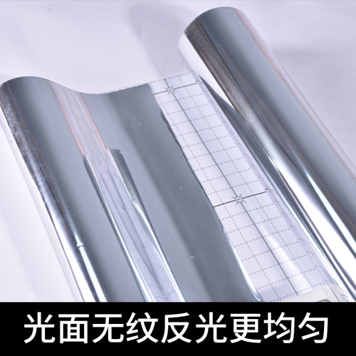 Thickened glossy reflective film light box film enhanced lighting aluminum foil reflective manufacturer direct sales