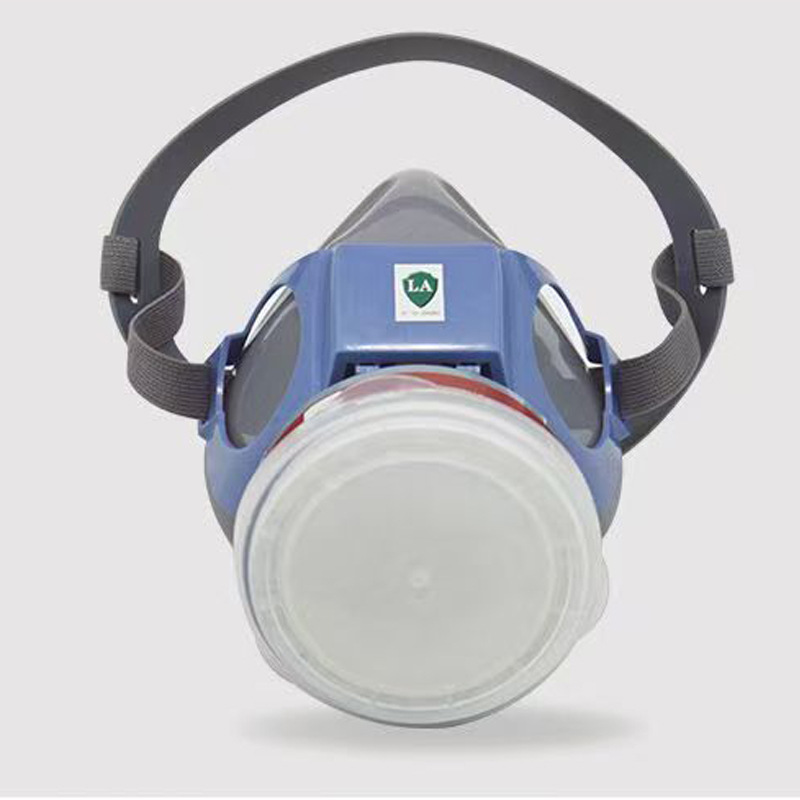 生宝GM2004硅胶防尘毒口罩喷漆化工厂有毒气体活性炭工业防护面具