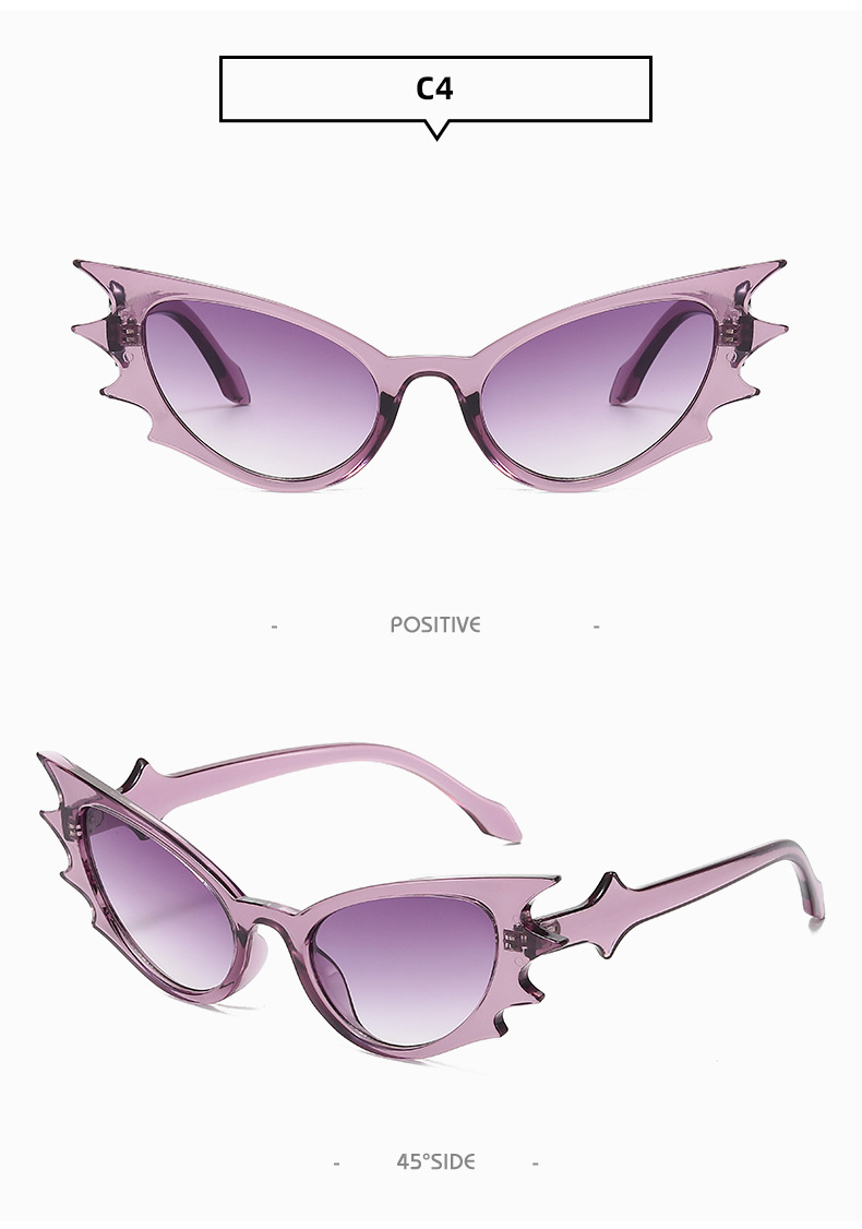 50g Weight Full Frame Glasses Structure Sunglasses Classification PC, UV400 Protection Lens Material Special-Shaped Mirror Glasses Style Outdoor, Party Occasion Geometric Pattern All Seasons Season Women's Gender Novelty, Streetwear Style Novelty Streetwear Geometric PC UV400 Protection Special-Shaped Mirror Full Frame Women's Sunglasses 12