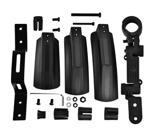 Mud tiles for mountain snow bikes, ultra-wide rain shields, quick-release Harley fenders, manufacturer mud removal 0236