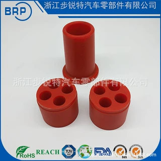 来样来图加工 红色氯丁橡胶密封件 密封塞