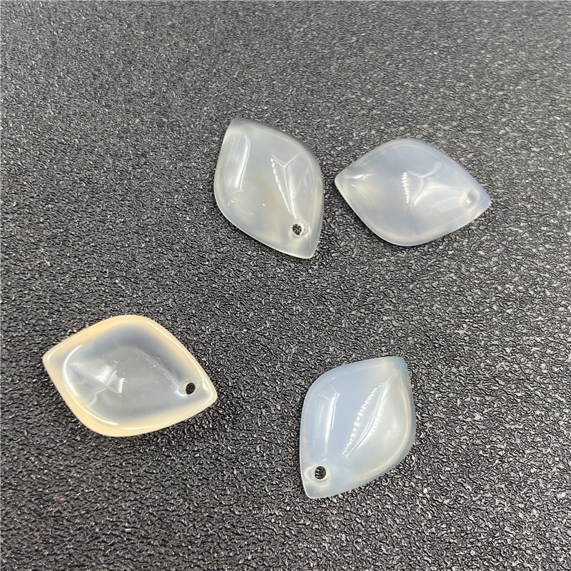 Agate Petal Leaves Diy Topaz Jade Novice Ancient Jewelry Accessories Wholesale display picture 6