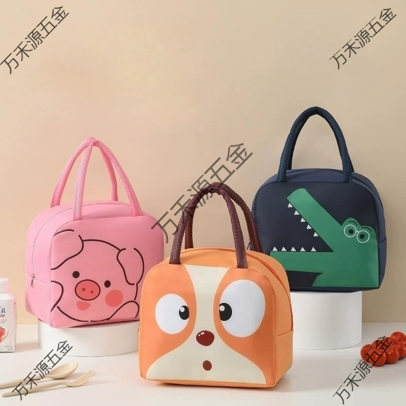 Сумка для ланча с героями мультфильмов, портативная сумка для ланча, изоляционная сумка для ланча, сумка для ланча для учащихся начальной школы, офисный работник с сумкой для ланча через границу
