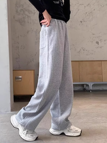 Girls' Spring and Autumn Pants, Children's Straight Leg Casual Sweatpants, Unisex Spring and Autumn New Sports Pants for Big Girls, Trendy Kids' Clothing