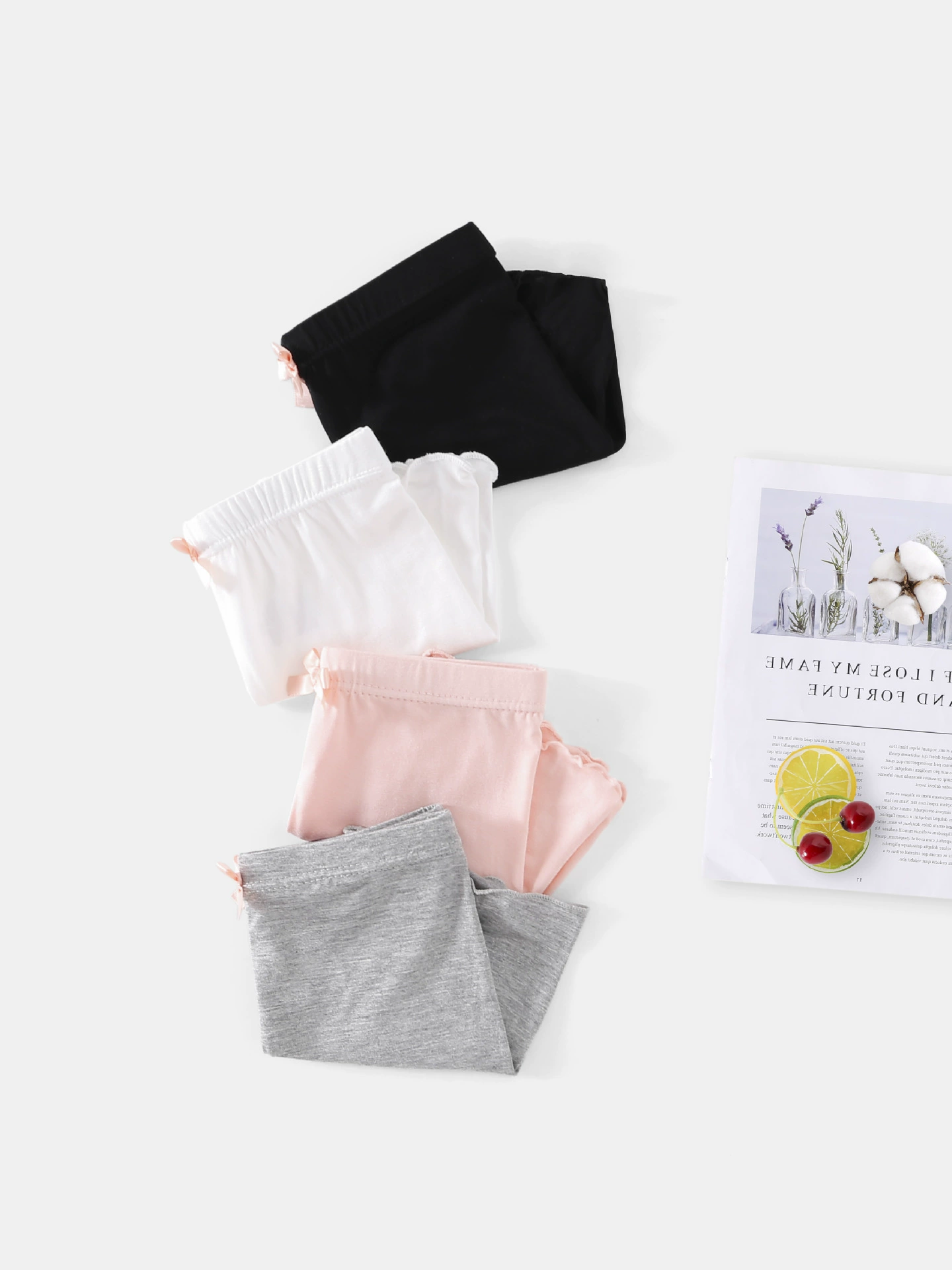 Leggings, trousers, children's safe thin protective underware, shorts for elementary school students, sewn from modal