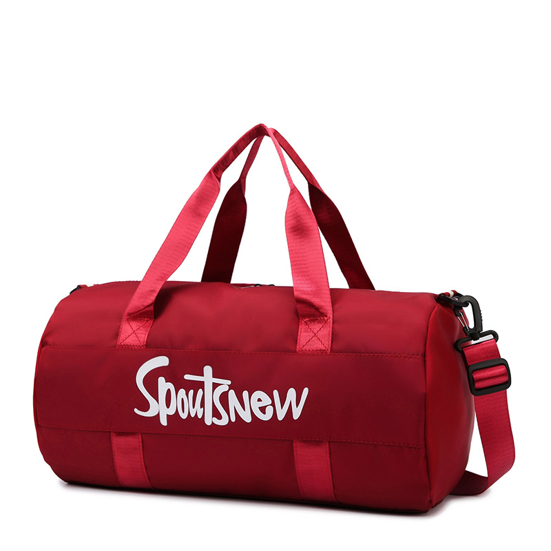 Bolsa de fitness para mujer bolsa de separación húmeda y seca Portátil Bolsa De deporte útil mochila de fitness para hombre bolsa de equipaje de tela Oxford image 8