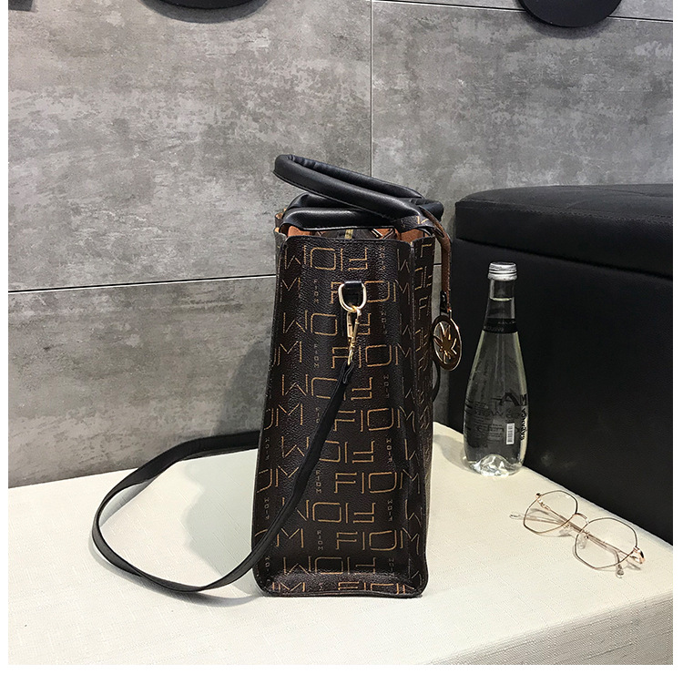 New European and American cross-border fashion women's bag three-piece set, mother-and-child bag, versatile, large-capacity crossbody single-shoulder bag undefined
