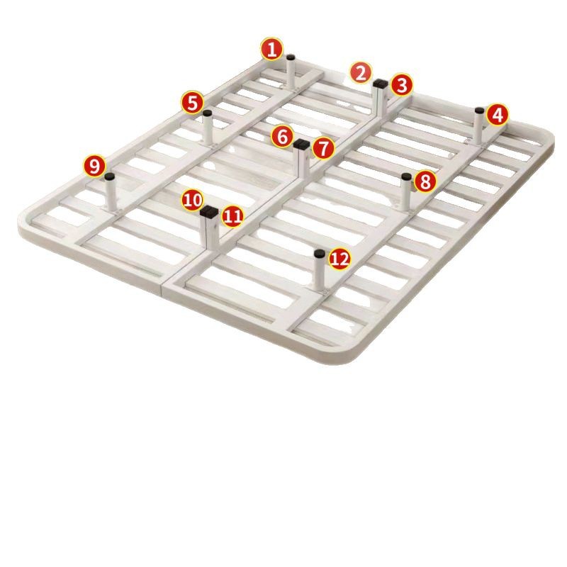 Cama de suspensión simple hierro forjado costilla cama de acero colgante cama de lujo ligera cama de marco de hierro doble cama de marco de hierro cama de hierro forjado